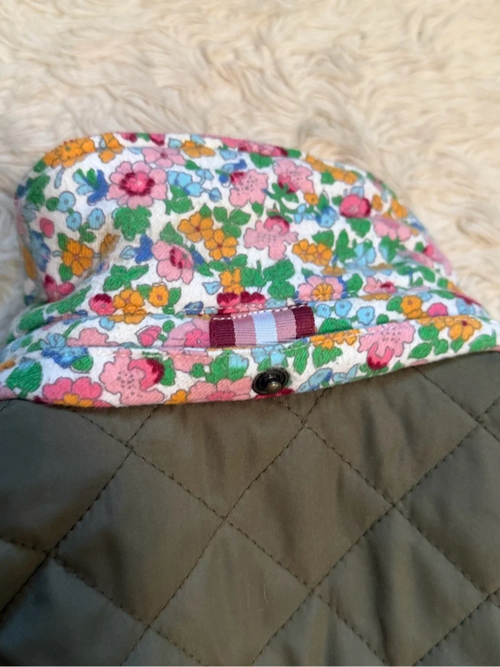 Mini Boden Quilted Jacket - Size 9-10Y